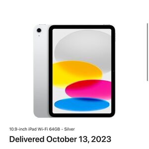 10.9-inch iPad Wi-Fi 64GB - Silver